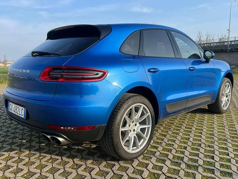 Usata Porsche Macan 258 CV (189 kW) 2014 Blu/azzurro SUV