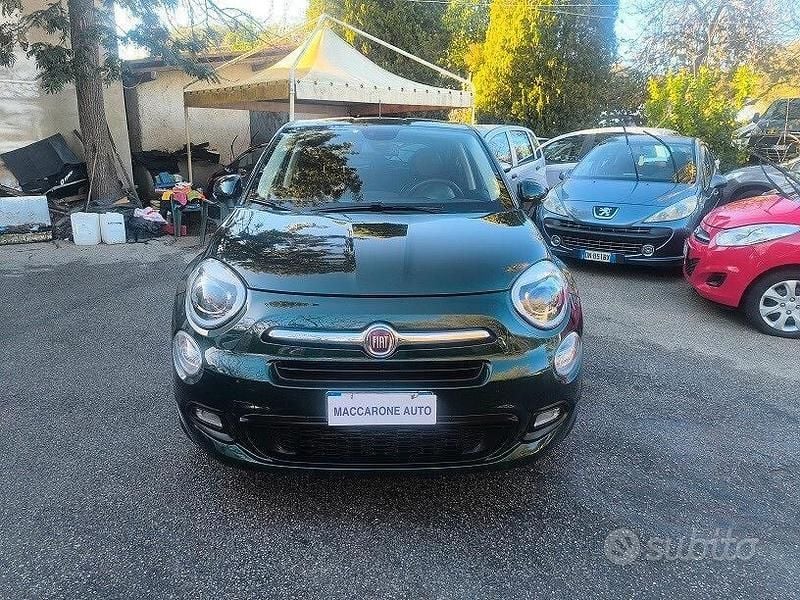 Usata Fiat 500X Lounge 120 CV (88 kW) 2016 Verde SUV