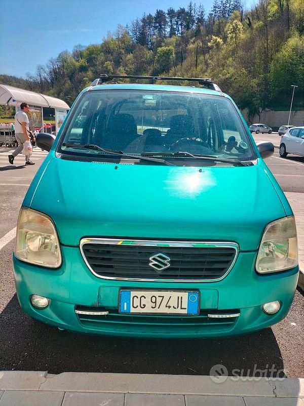 Usata Suzuki Wagon R 2003 Verde Monovolume