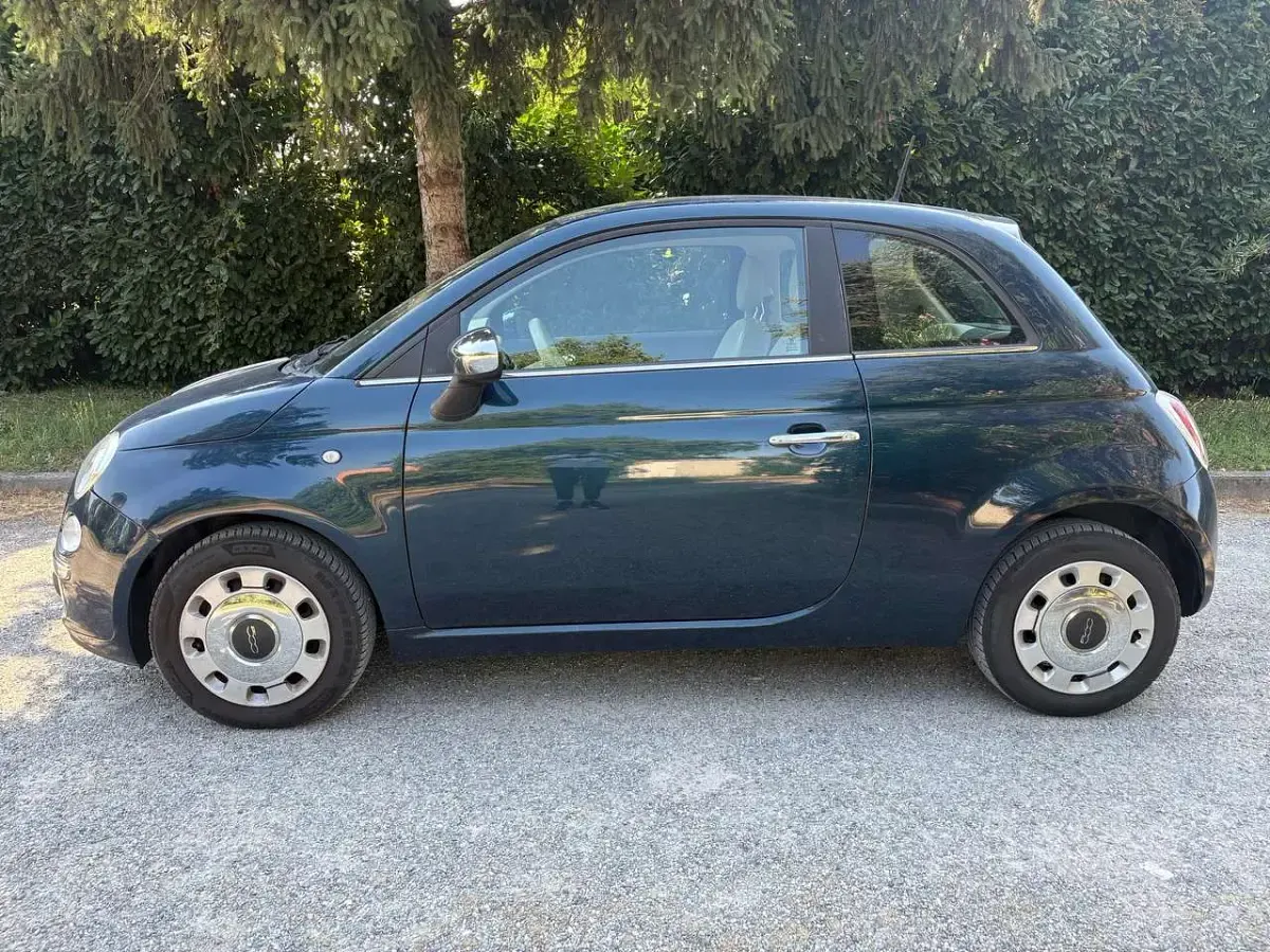 Usata Fiat 500 Pop Star 69 CV (50 kW) 2014 Blu/azzurro Utilitaria