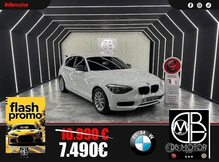 Bianco Usata 2013 BMW 116 Due volumi | 7490 € (Ottimo prezzo) - Immagine 1/4