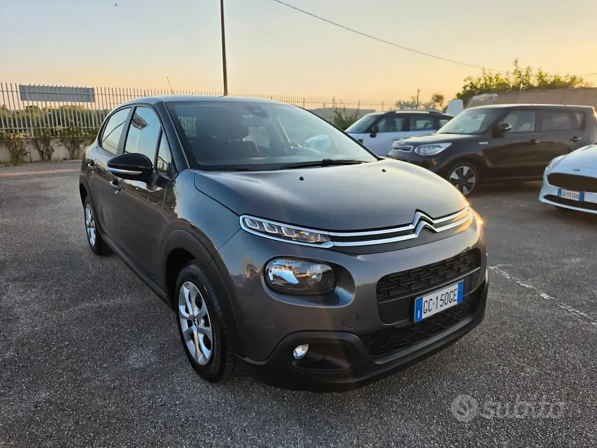 Usata Citroën C3 Feel 83 CV (61 kW) 2020 Grigio Utilitaria