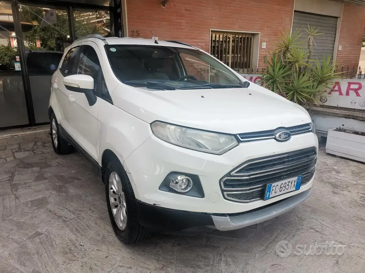 Usata Ford Ecosport Business Edition 95 CV (69 kW) 2016 Bianco SUV