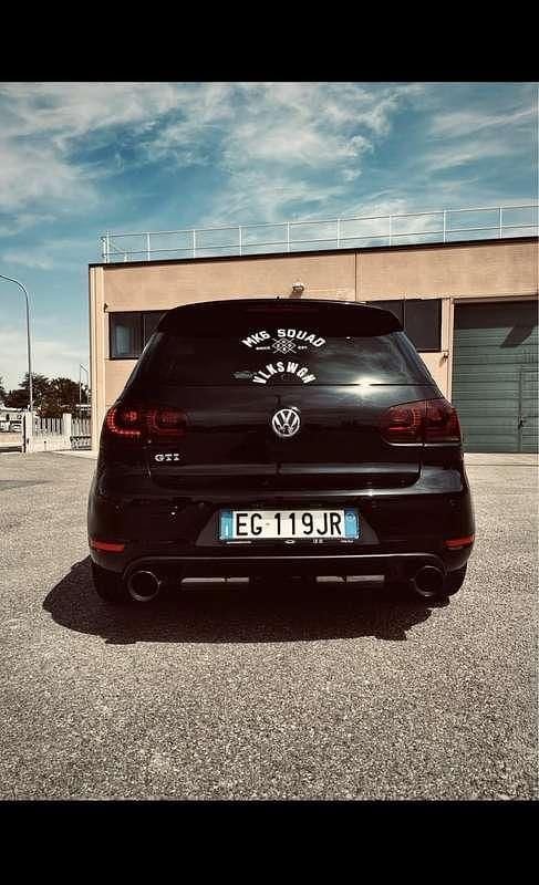 Usata VW Golf VI GTI 211 CV (155 kW) 2009 Nero Utilitaria