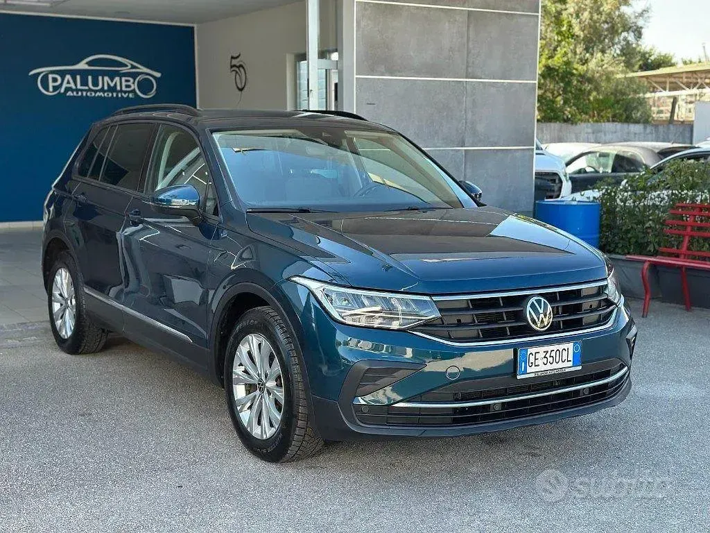 Usata VW Tiguan Life 122 CV (89 kW) 2021 Bluazzurro SUV