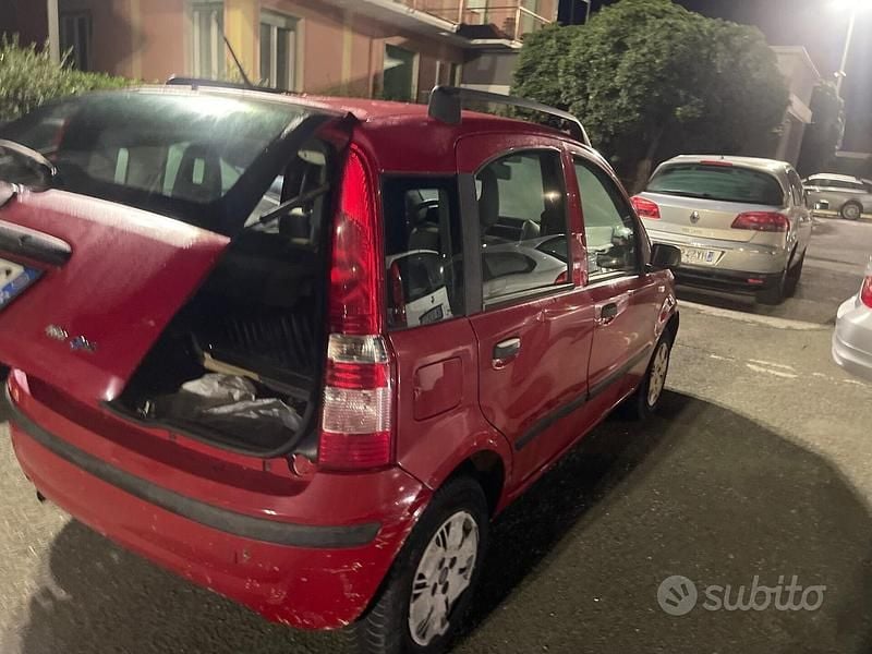 Usata Fiat Panda 74 CV (54 kW) 2009 Rosso Utilitaria