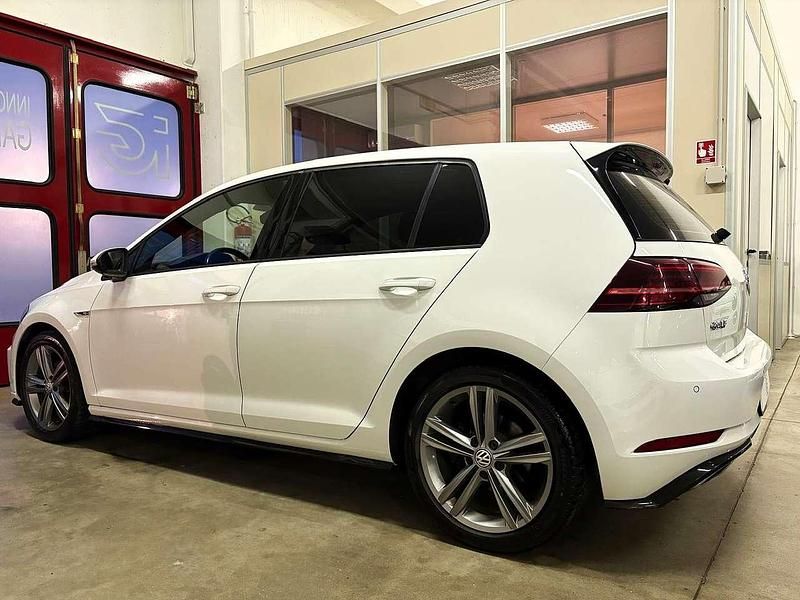 Usata VW Golf VII R-line 150 CV (110 kW) 2019 Bianco Berlina