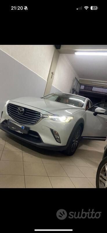 Usata Mazda CX-3 105 CV (77 kW) 2016 Bianco SUV