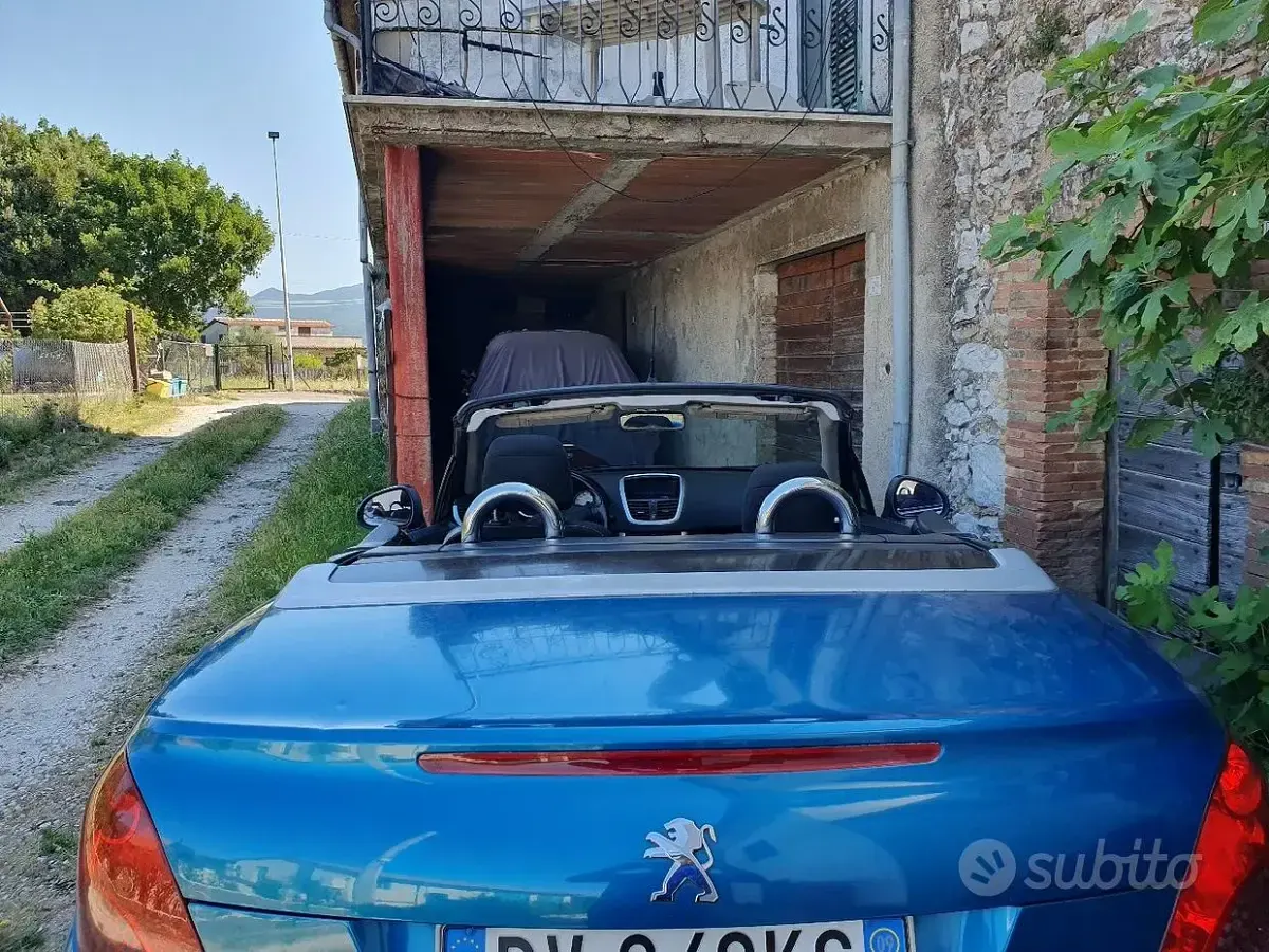 Usata Peugeot 207 CC 109 CV (80 kW) 2009 Bluazzurro Cabrio