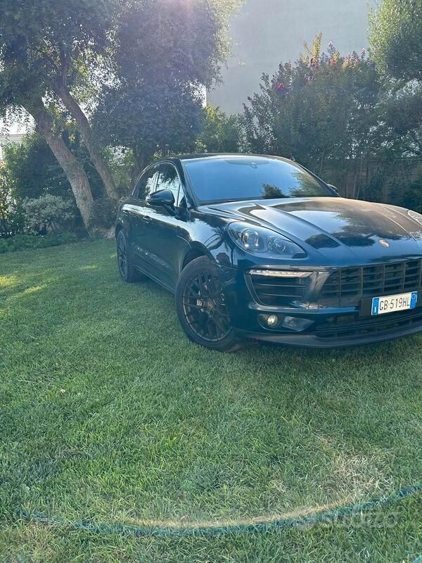 Usata Porsche Macan 250 CV (183 kW) 2015 Blu SUV