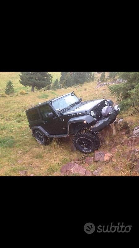 Usata Jeep Wrangler Rubicon 2008 Nero SUV
