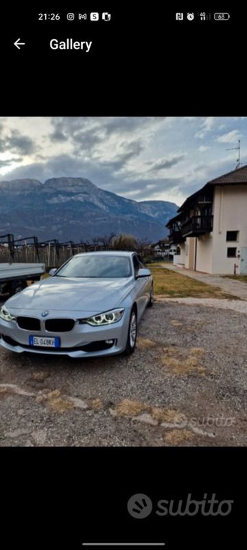 Grigio Usata 2012 BMW 320 Tre volumi | 12.500 € (Buon prezzo) - Immagine 1/4