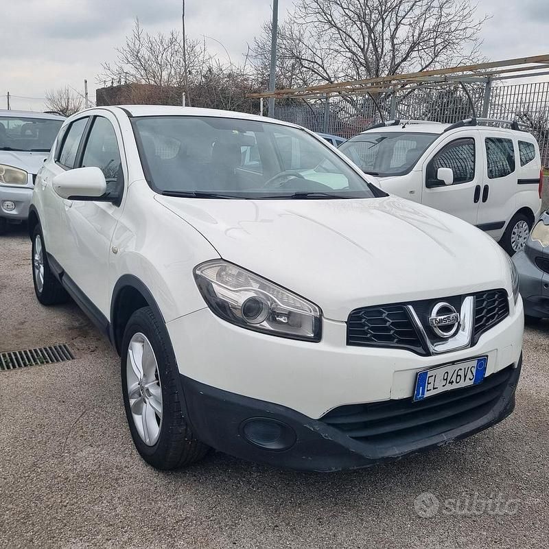 Usata Nissan Qashqai Acenta 110 CV (80 kW) 2013 Bianco SUV