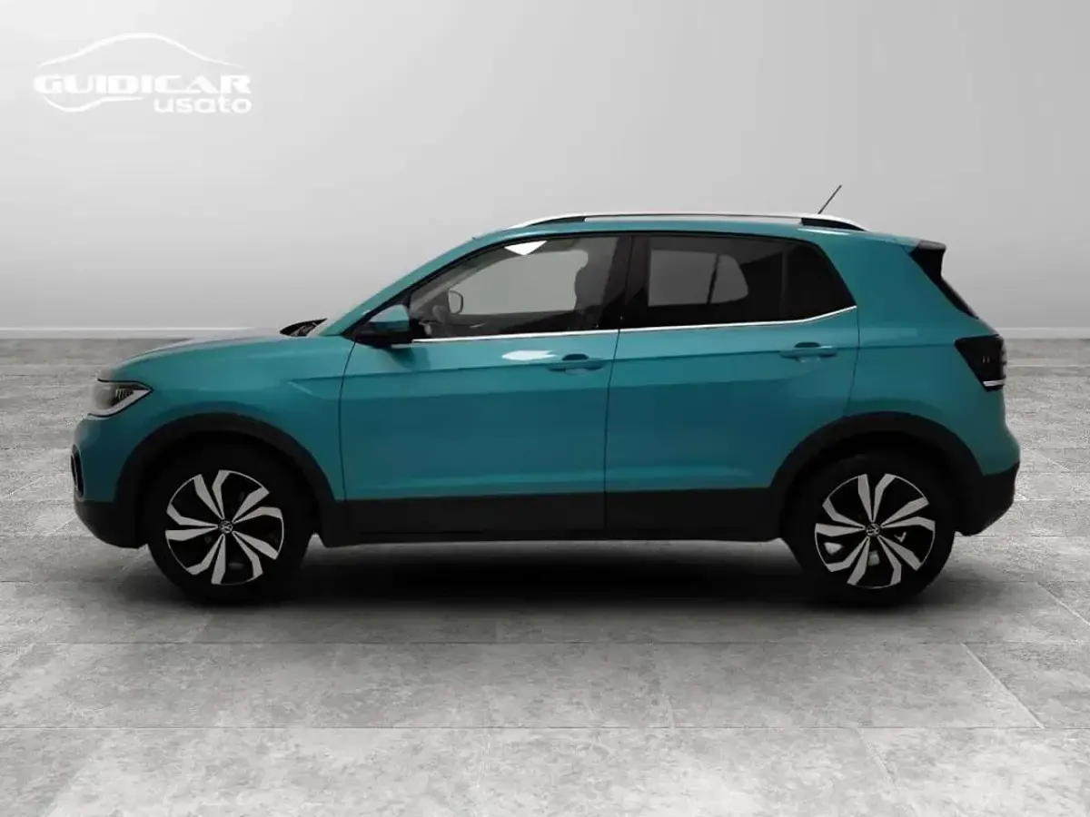 Usata VW T-Cross Advance 110 CV (80 kW) 2023 Blu SUV