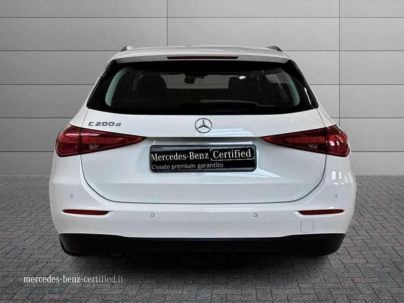 Usata Mercedes C200 Business 163 CV (119 kW) 2022 Bianco polare Station wagon