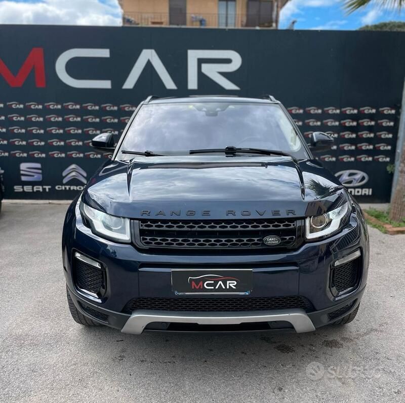 Usata Land Rover Range Rover evoque SE Dynamic 179 CV (131 kW) 2016 Blu SUV