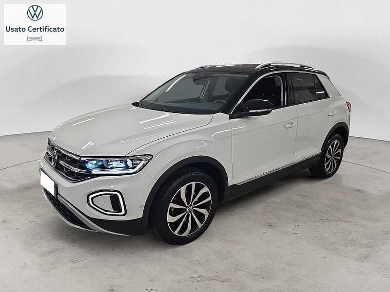 Usata VW T-Roc Style 110 CV (80 kW) 2023 Bianco SUV
