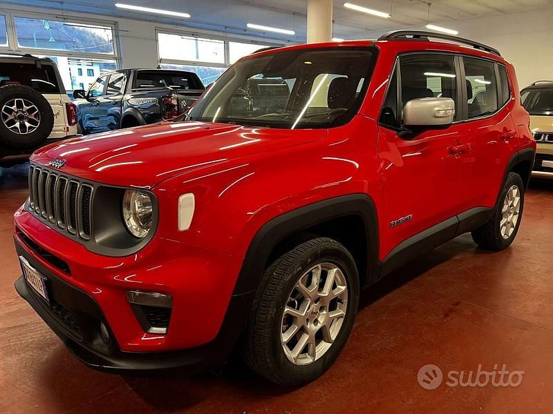 Usata Jeep Renegade Limited 190 CV (139 kW) 2022 Rosso SUV