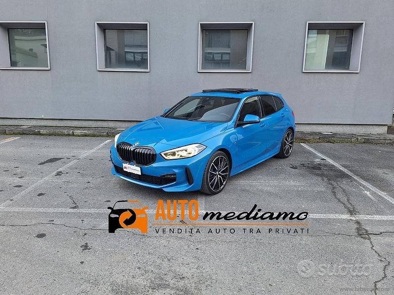 Blu/azzurro Usata 2021 BMW 120 M Sport Due volumi | 26.800 € (Buon prezzo) - Immagine 1/4