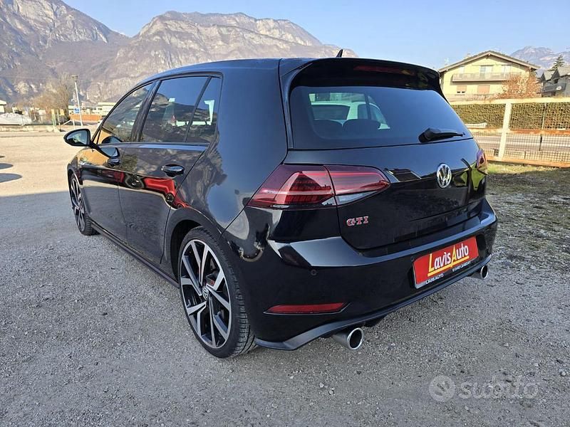 Usata VW Golf VII GTI 245 CV (180 kW) 2018 Nero Berlina