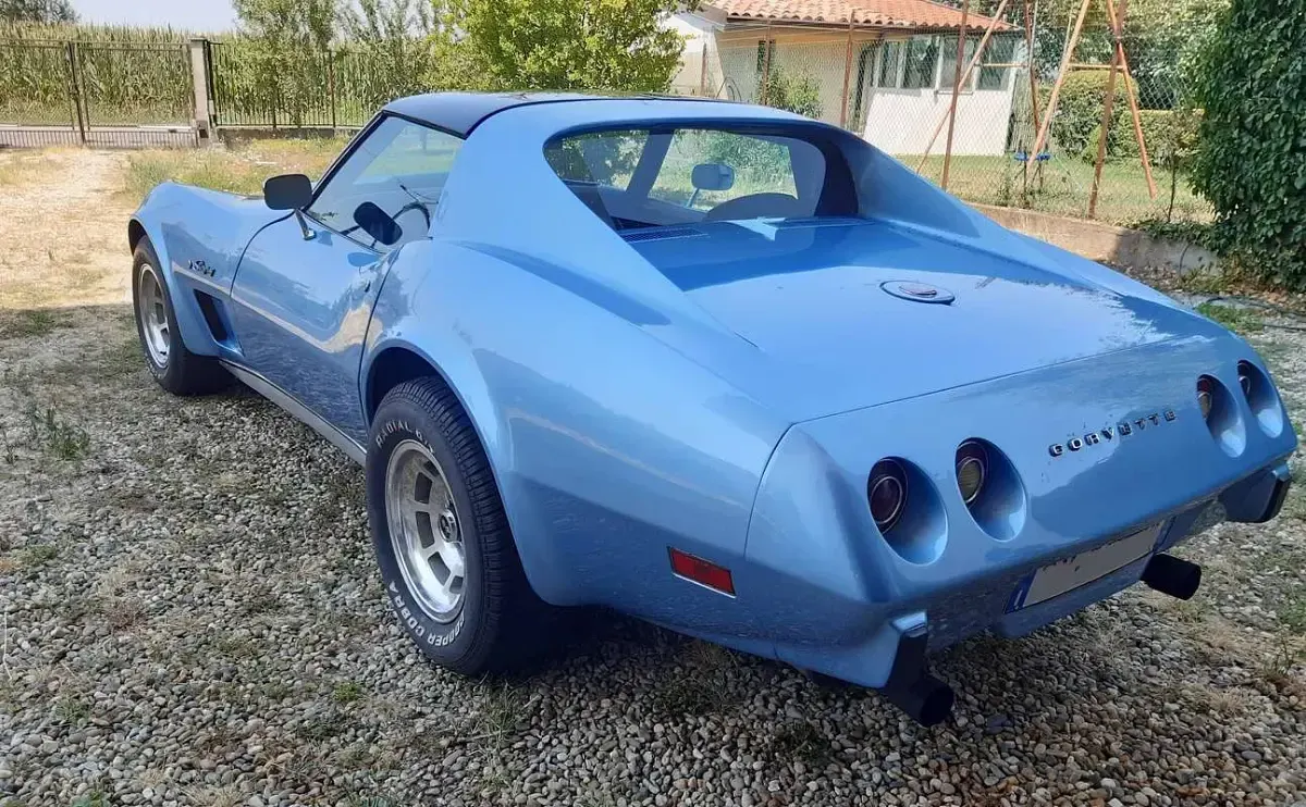 Usata Corvette Stingray 250 CV (183 kW) 1975 Blu/azzurro Coupé