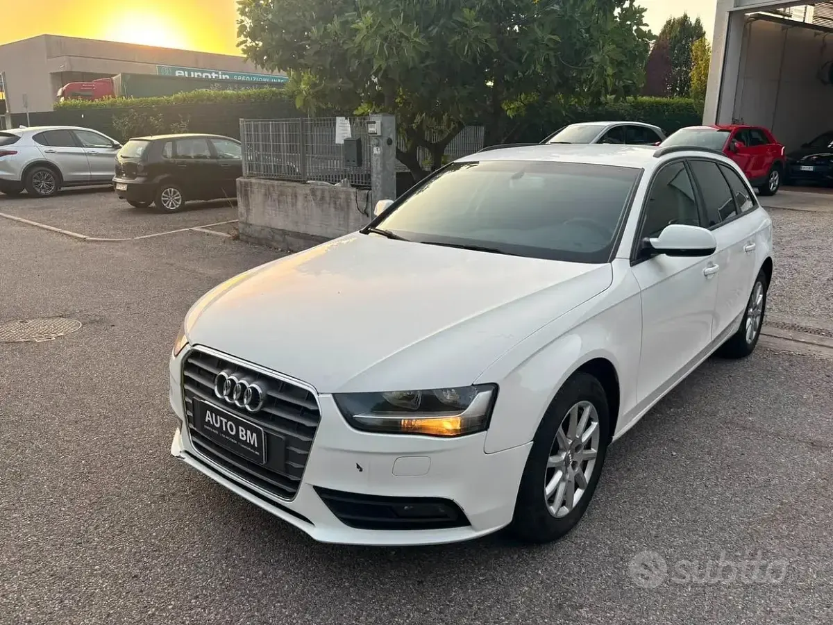 Usata Audi A4 Advanced 150 CV (110 kW) 2014 Bianco Station wagon