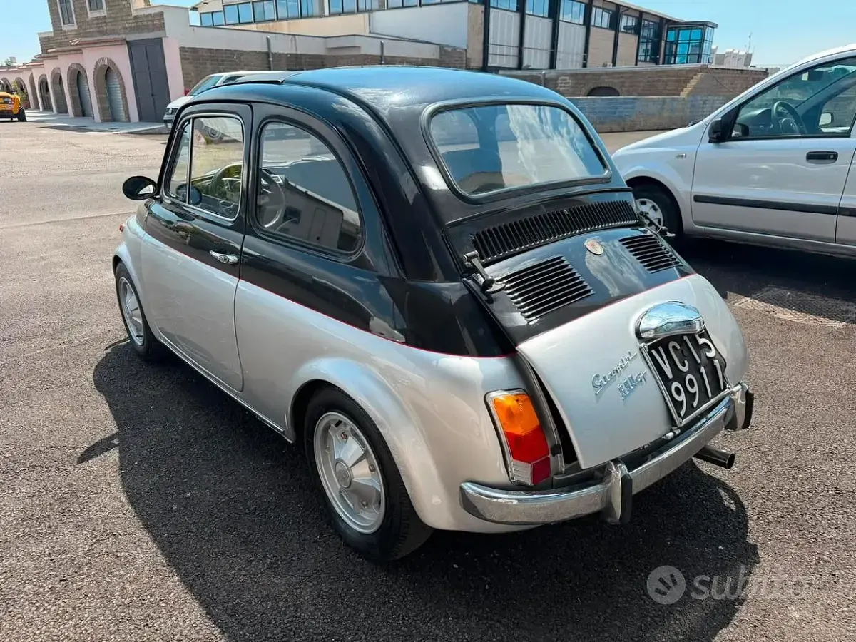 Usata Fiat Cinquecento 50 CV (36 kW) 1970 Grigio Utilitaria