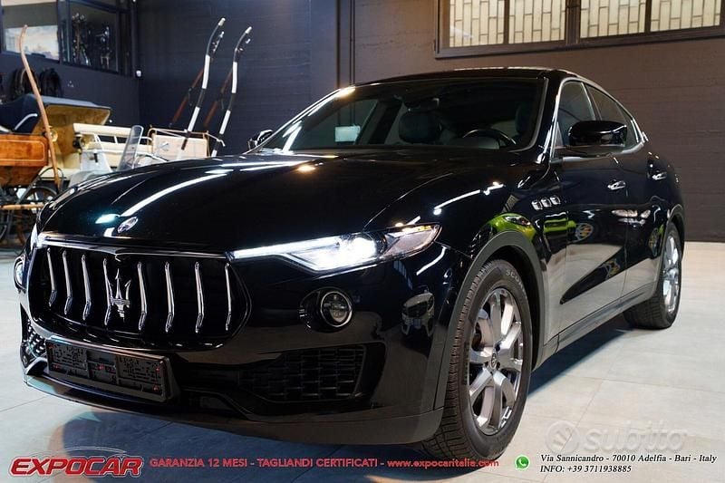 Usata Maserati Levante GranLusso 275 CV (202 kW) 2020 Nero SUV