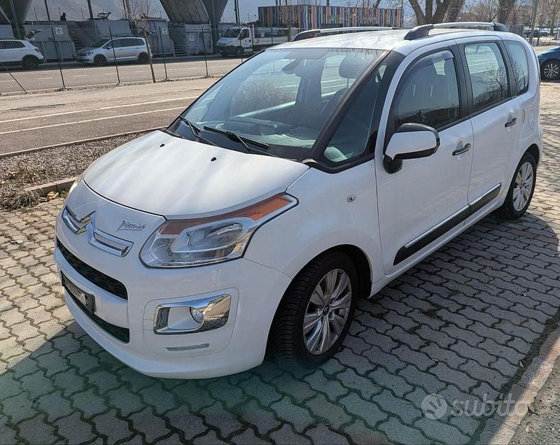Usata Citroën C3 Picasso Exclusive 92 CV (67 kW) 2013 Bianco Monovolume