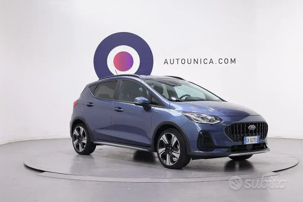 Usata Ford Fiesta Active 125 CV (91 kW) 2022 Blu Utilitaria