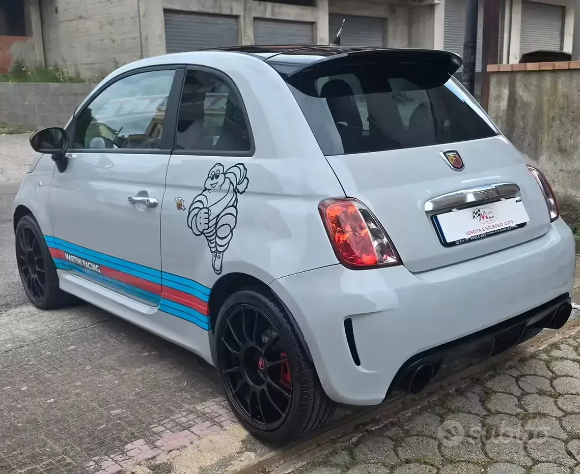 Usata Abarth 500 135 CV (99 kW) 2011 Grigio Utilitaria