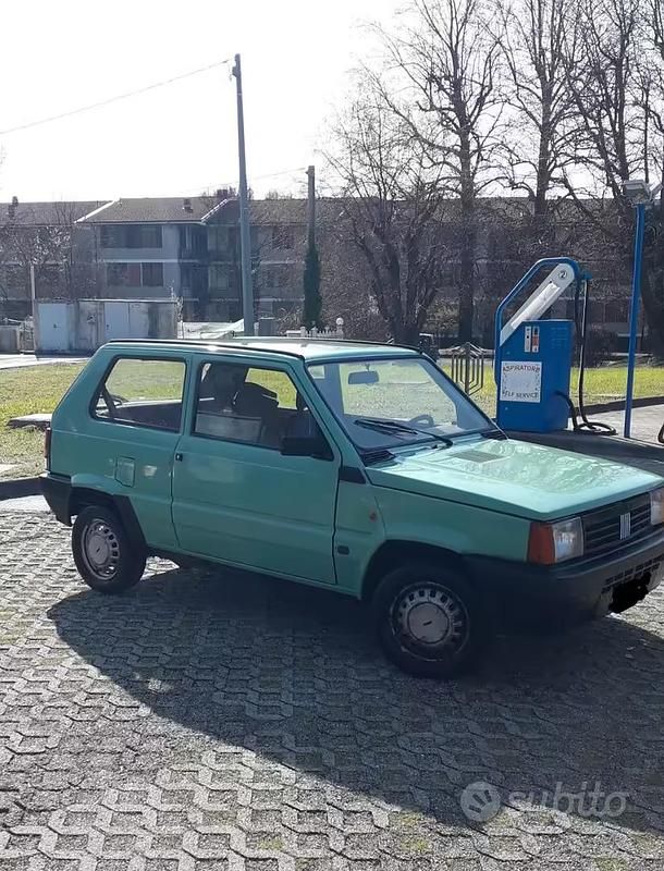Usata Fiat Panda Young 54 CV (39 kW) 2003 Verde Utilitaria