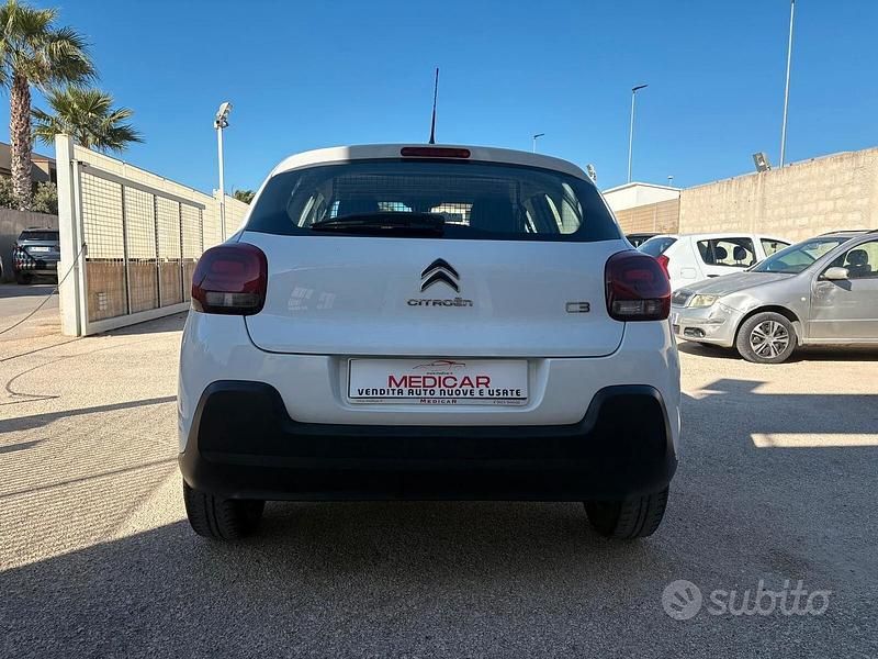 Usata Citroën C3 Live 75 CV (55 kW) 2017 Bianco Utilitaria