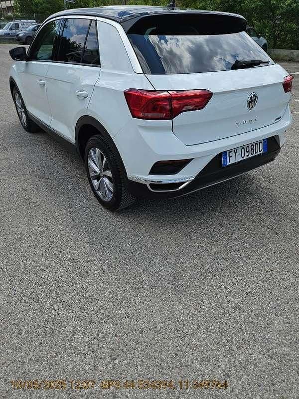 Usata VW T-Roc Advance 150 CV (110 kW) 2019 Bianco SUV