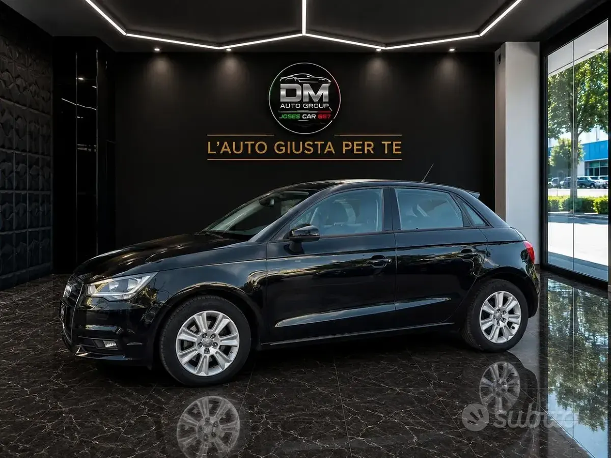 Usata Audi A1 Ambition 90 CV (66 kW) 2013 Nero Utilitaria