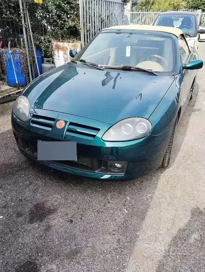 Usata MG TF 116 CV (85 kW) 2004 Verde Cabrio