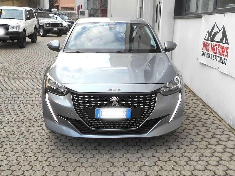 Usata Peugeot 208 Active 75 CV (55 kW) 2020 Argento Utilitaria