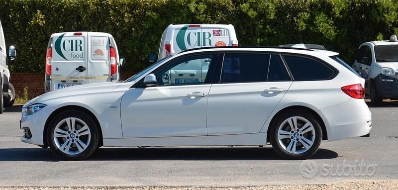 Usata BMW 316 Sport Line 116 CV (85 kW) 2016 Bianco Berlina