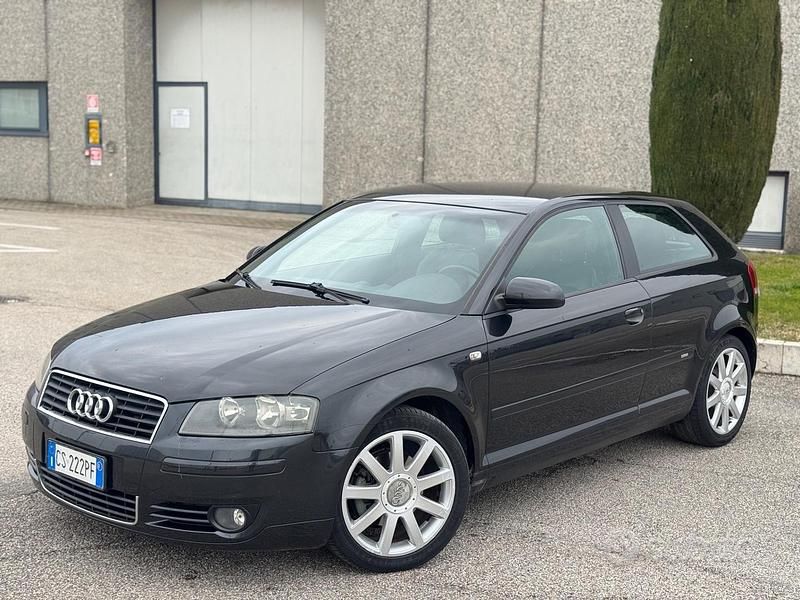 Usata Audi A3 S-Line 140 CV (102 kW) 2004 Nero Utilitaria