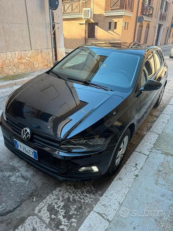 Usata VW Polo 65 CV (47 kW) 2019 Nero Utilitaria