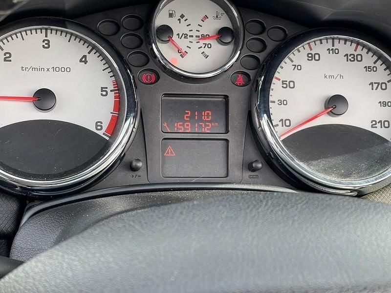 Usata Peugeot 207 CC 112 CV (82 kW) 2011 Grigio Cabrio