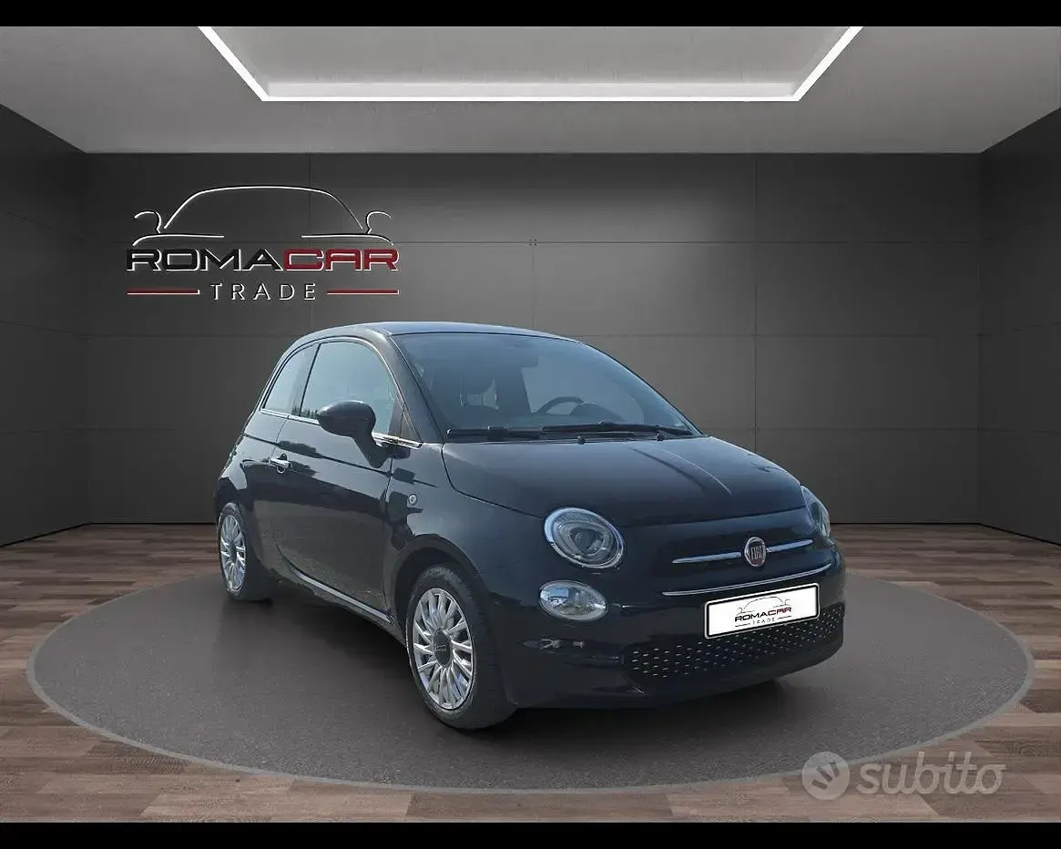 Usata Fiat 500 Lounge 69 CV (50 kW) 2019 Nero Monovolume