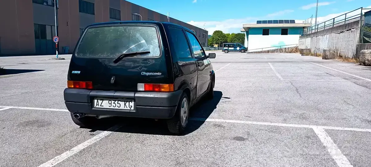 Usata Fiat 500 39 CV (28 kW) 1998 Nero Berlina
