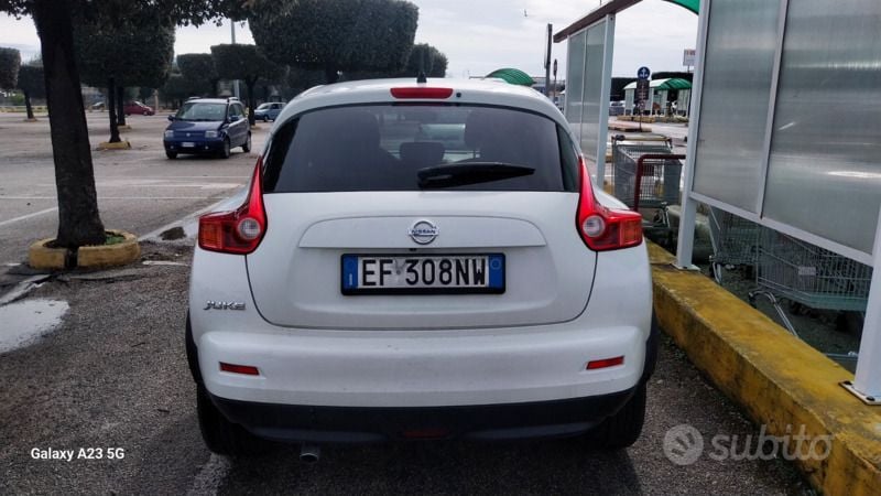 Usata Nissan Juke 110 CV (80 kW) 2010 Bianco SUV