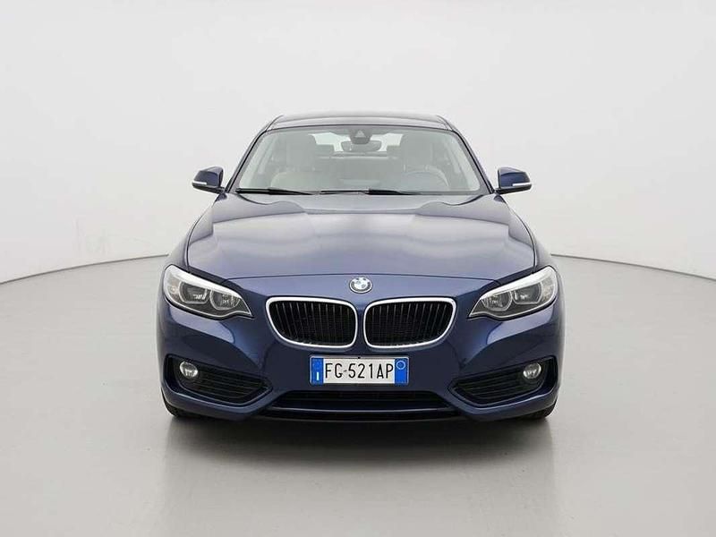 Usata BMW 218 Luxury Line 136 CV (100 kW) 2017 Blu/azzurro Coupé