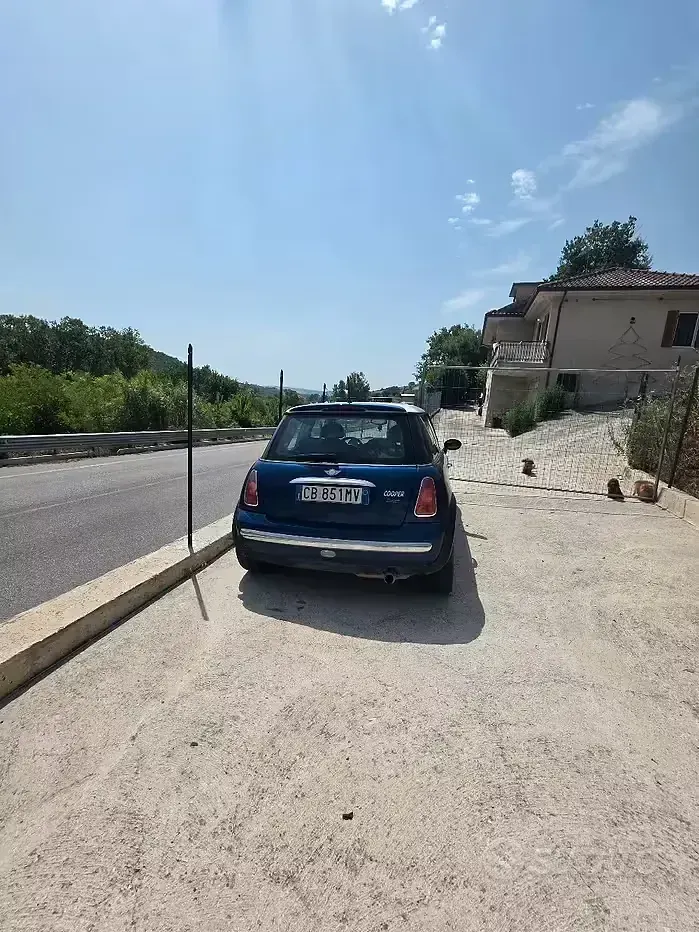 Usata Mini Cooper 116 CV (85 kW) 2003 Bluazzurro Utilitaria