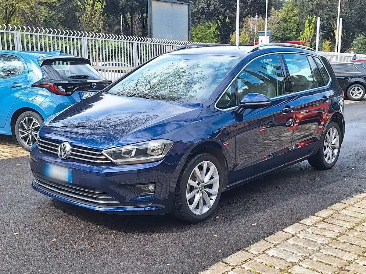 Usata VW Golf VII Highline 150 CV (110 kW) 2017 Blu Berlina