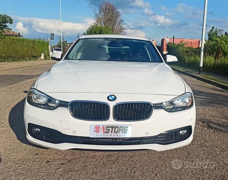Usata BMW 316 116 CV (85 kW) 2015 Bianco Berlina