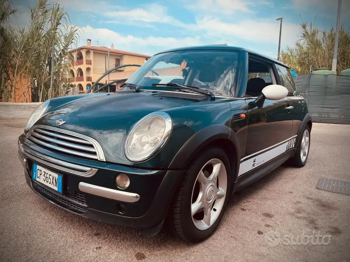 Usata Mini ONE 75 CV (55 kW) 2004 Verde Utilitaria