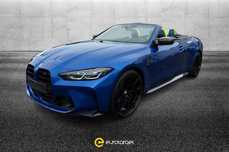 Usata BMW M4 Cabriolet Competition Edition 510 CV (375 kW) 2022 Blu metallizzato Cabrio